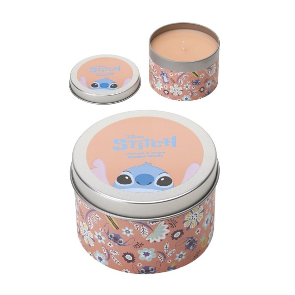 Disney Stitch metalen kaars met hibiscus- en lycheegeur - Disney Lilo & Stitch