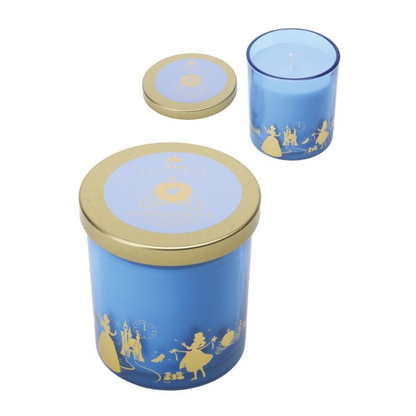 Disney Assepoester glazen kaars met deksel, Gardenia & Pompoen