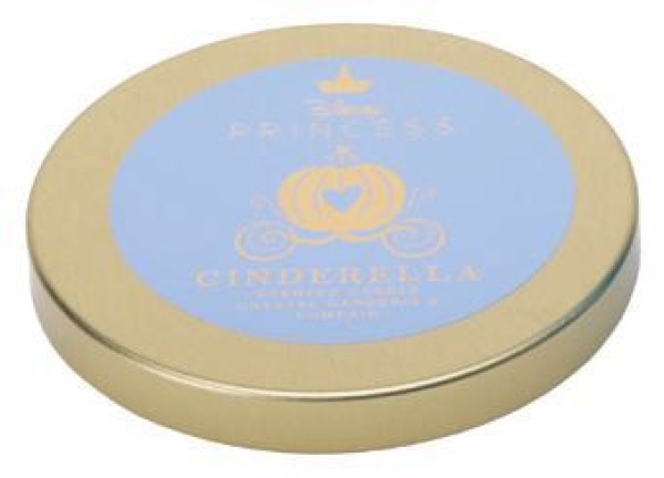 Disney Assepoester glazen kaars met deksel, Gardenia & Pompoen
