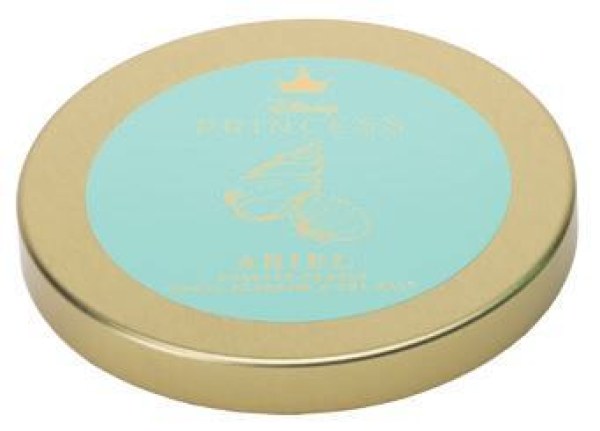 Disney Ariel glazen kaars met deksel, koraalbloem en zeezout.