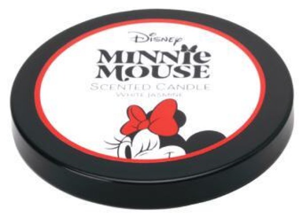 Disney glazen kaars met deksel, Minnie Muis, Witte Jasmine