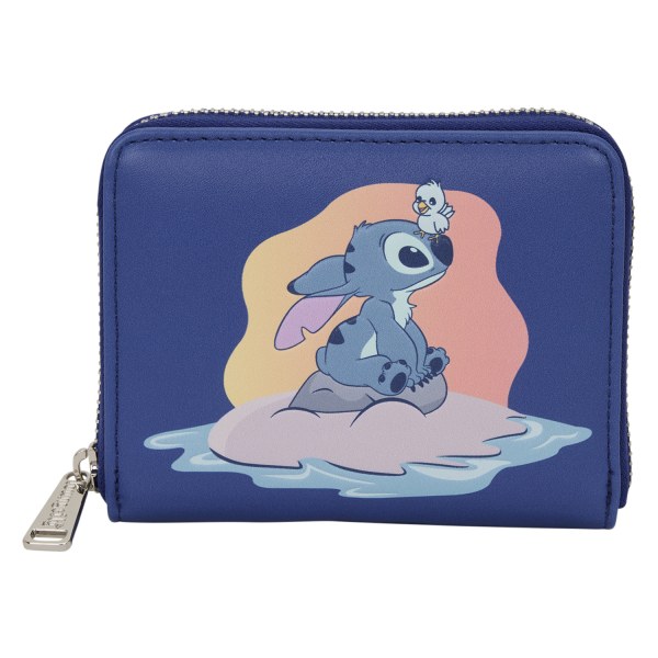 STITCH MET EEN VOGEL MINIMALE PORTEMONNEE - DISNEY LOUNGEFLY LILO & STITCH
