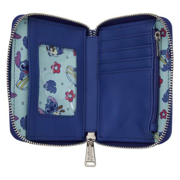 STITCH MET EEN VOGEL MINIMALE PORTEMONNEE - DISNEY LOUNGEFLY LILO & STITCH