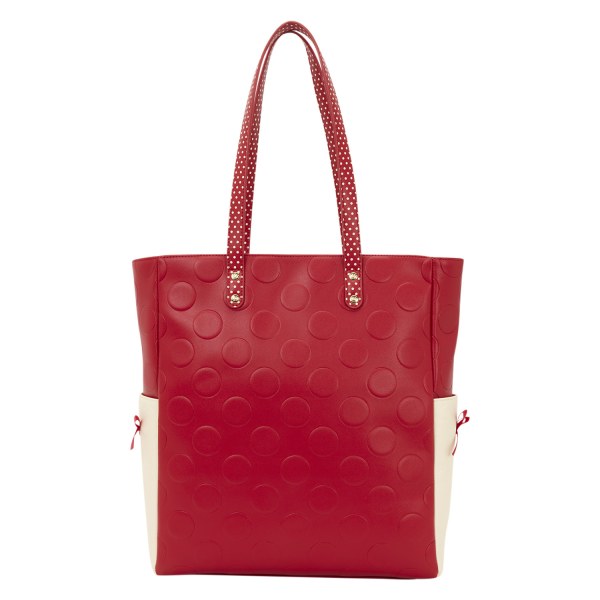 MINNIE ROCK THE DOTS SHOPPER - DISNEY LOUNGEFLY