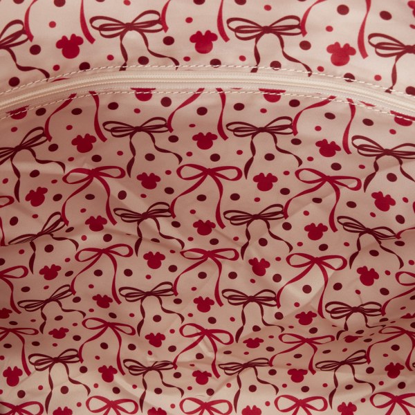 MINNIE ROCK THE DOTS SHOPPER - DISNEY LOUNGEFLY