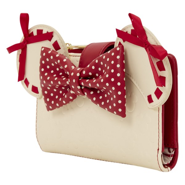 MINNIE ROCK THE DOTS PORTEMONNEE - DISNEY LOUNGEFLY