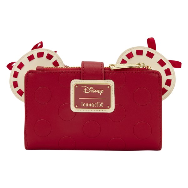 MINNIE ROCK THE DOTS PORTEMONNEE - DISNEY LOUNGEFLY