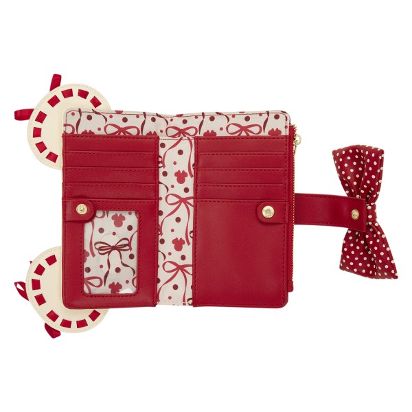 MINNIE ROCK THE DOTS PORTEMONNEE - DISNEY LOUNGEFLY