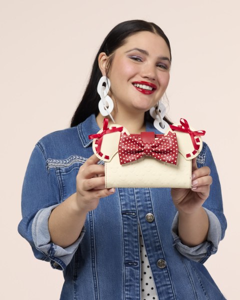 MINNIE ROCK THE DOTS PORTEMONNEE - DISNEY LOUNGEFLY