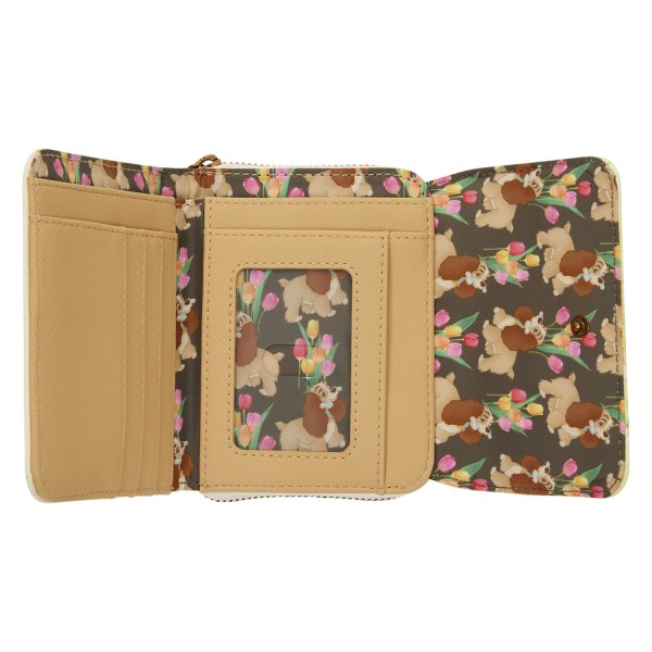 LADY PASTEL TULIP PORTEMONNEE - DISNEY LOUNGEFLY LADY EN DE VAGEBOND
