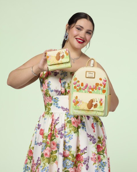 LADY PASTEL TULIP PORTEMONNEE - DISNEY LOUNGEFLY LADY EN DE VAGEBOND