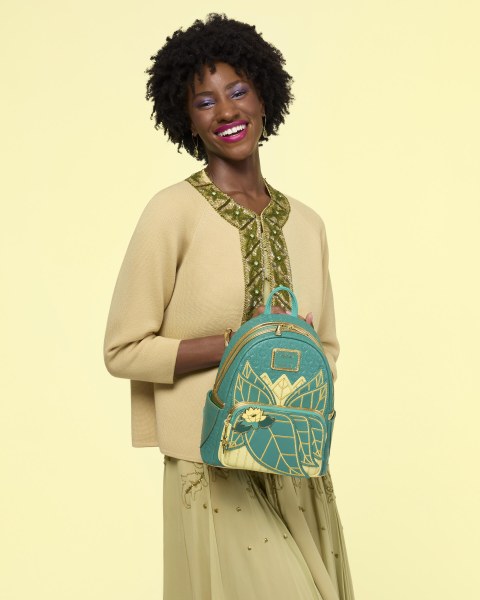 TIANA COSPLAY MINI RUGZAK - DISNEY LOUNGEFLY DE PRINSES EN DE KIKKER