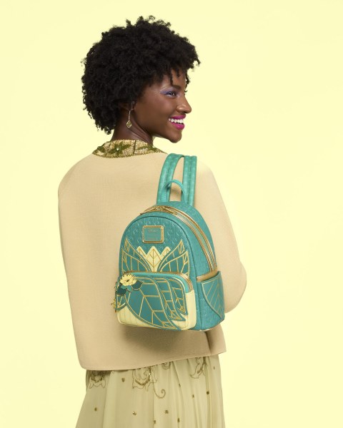 TIANA COSPLAY MINI RUGZAK - DISNEY LOUNGEFLY DE PRINSES EN DE KIKKER