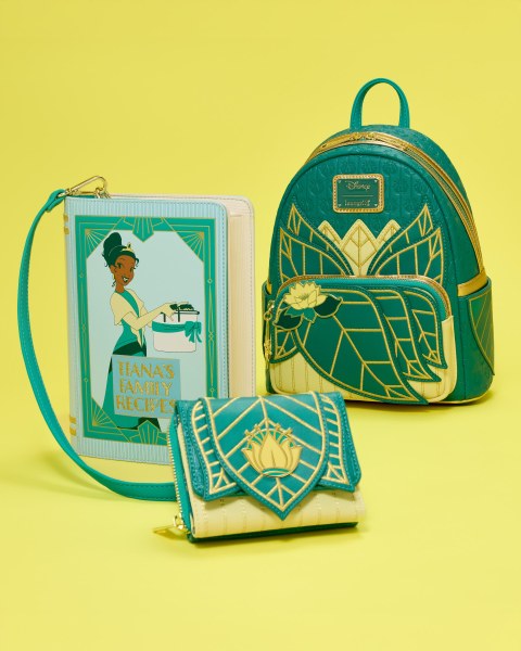 TIANA PORTEMONNEE - DISNEY LOUNGEFLY DE PRINSES EN DE KIKKER