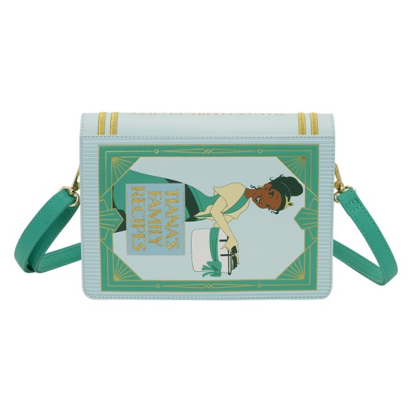 TIANA RECEPTENBOEK SCHOUDEDTAS - DISNEY LOUNGEFLY DE PRINSES EN DE KIKKER