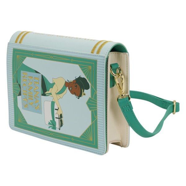 TIANA RECEPTENBOEK SCHOUDEDTAS - DISNEY LOUNGEFLY DE PRINSES EN DE KIKKER
