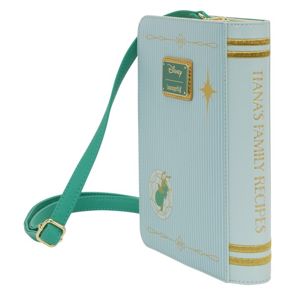 TIANA RECEPTENBOEK SCHOUDEDTAS - DISNEY LOUNGEFLY DE PRINSES EN DE KIKKER