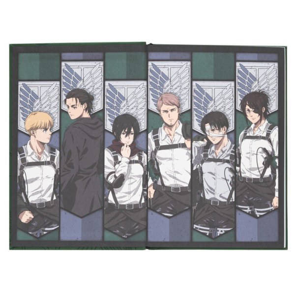 PREMIUM A5-NOTITIEBOEK - ATTACK ON TITANS