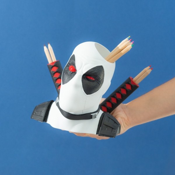 Deadpool Traje X-Force Pennenhouder - Marvel