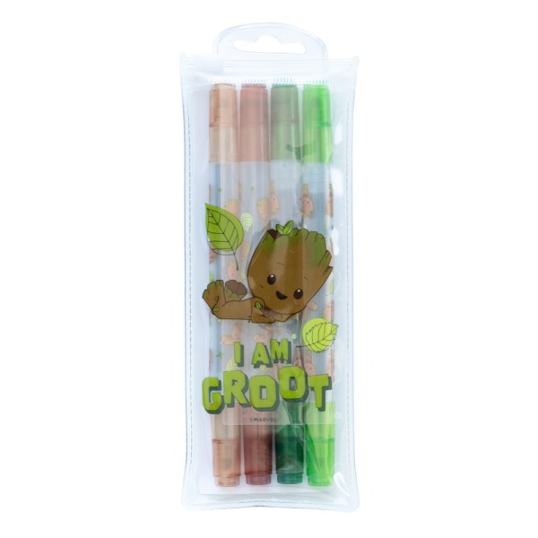 SET GROOT HIGHLIGHTERS - MARVEL