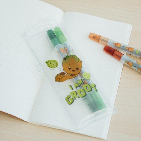 SET GROOT HIGHLIGHTERS - MARVEL