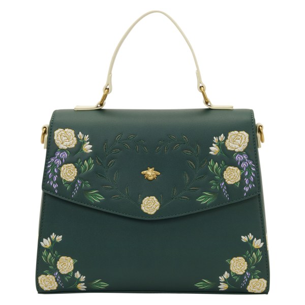 BRIDGERTON FLORAL SCHOUDEDTAS - LOUNGEFLY NETFLIX BRIDGERTON