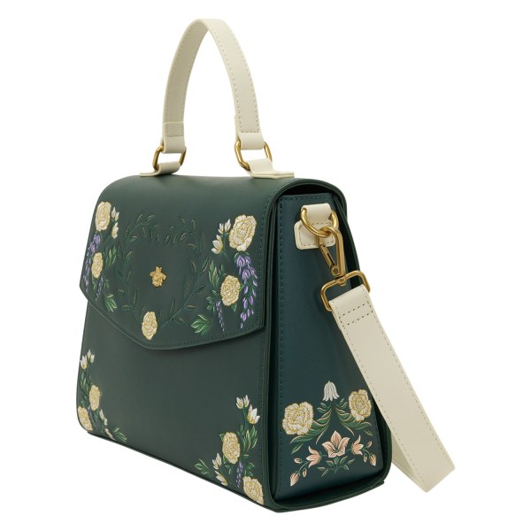 BRIDGERTON FLORAL SCHOUDEDTAS - LOUNGEFLY NETFLIX BRIDGERTON
