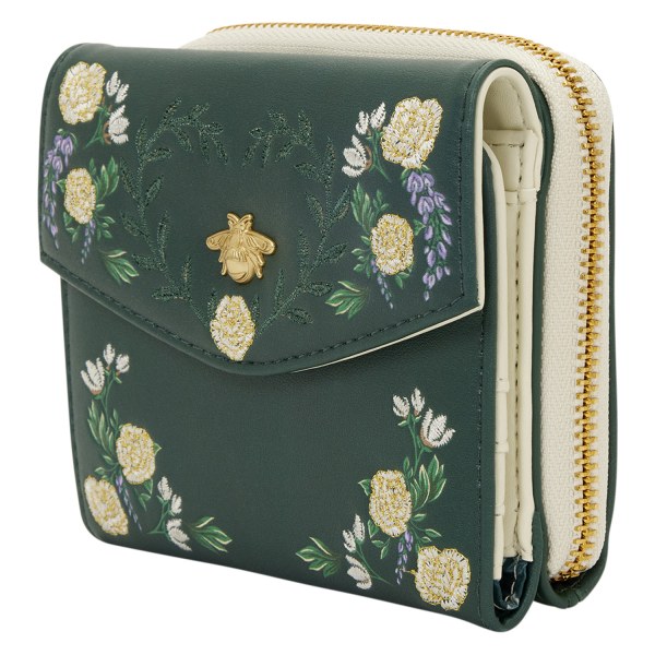BRIDGERTON PORTEMONNEE MET BLOEMENPATROON - LOUNGEFLY NETFLIX BRIDGERTON