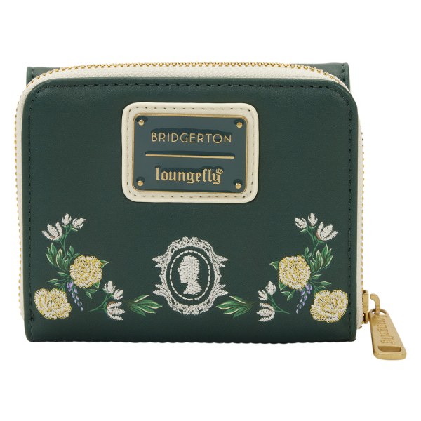 BRIDGERTON PORTEMONNEE MET BLOEMENPATROON - LOUNGEFLY NETFLIX BRIDGERTON