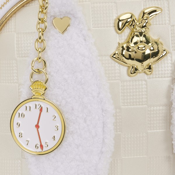 WHITE RABBIT HANDBAG - LOUNGEFLY Disney ALICE IN WONDERLAND