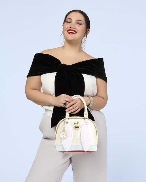 WHITE RABBIT HANDBAG - LOUNGEFLY Disney ALICE IN WONDERLAND