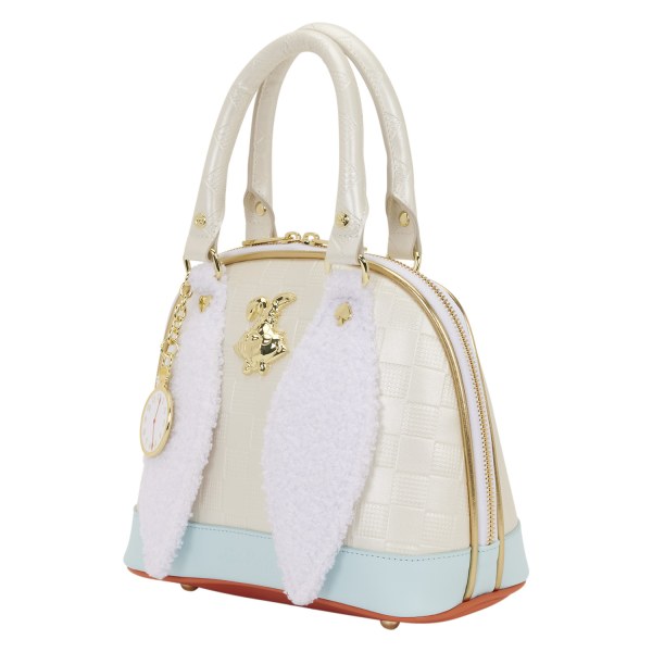 WHITE RABBIT HANDBAG - LOUNGEFLY Disney ALICE IN WONDERLAND