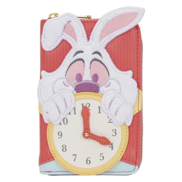 WHITE RABBIT KONIJNENPORTEMONNEE - DISNEY LOUNGEFLY ALICE IN WONDERLAND