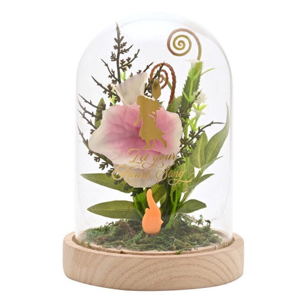 Vaiana verlichte decoratieve glazen stolp - Disney Pastel Princesse