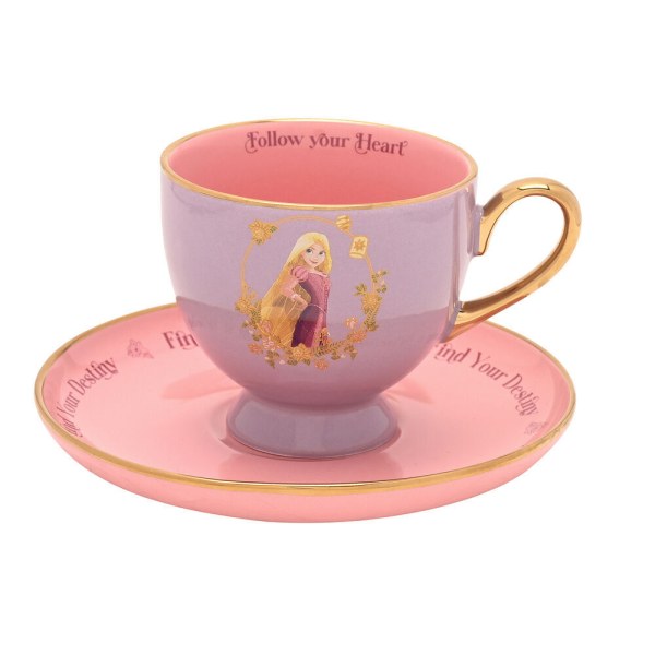 Rapunzel theekopje en schoteltje - Disney Pastel Princess