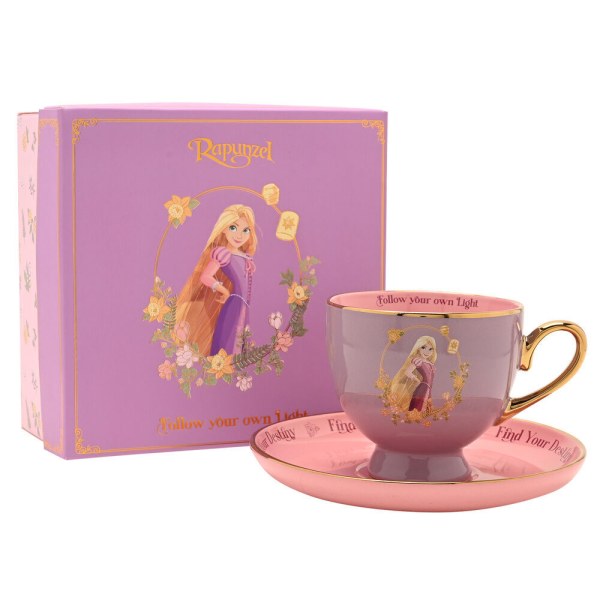Rapunzel theekopje en schoteltje - Disney Pastel Princess