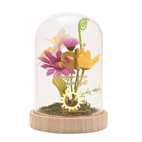 Verlichte decoratieve Rapunzel -stolp - Disney Pastel Princess