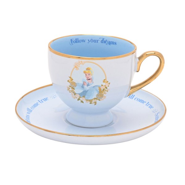 Assepoester theekopje en schoteltje - Disney Pastel Princess