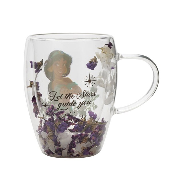 Glazen beker met Jasmine - Disney Pastel Princess