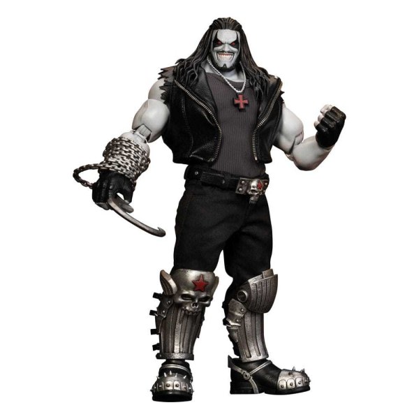 DC Comics actiefiguur Dynamic Action Heroes 1/9 Lobo Deluxe -versie 23 cm