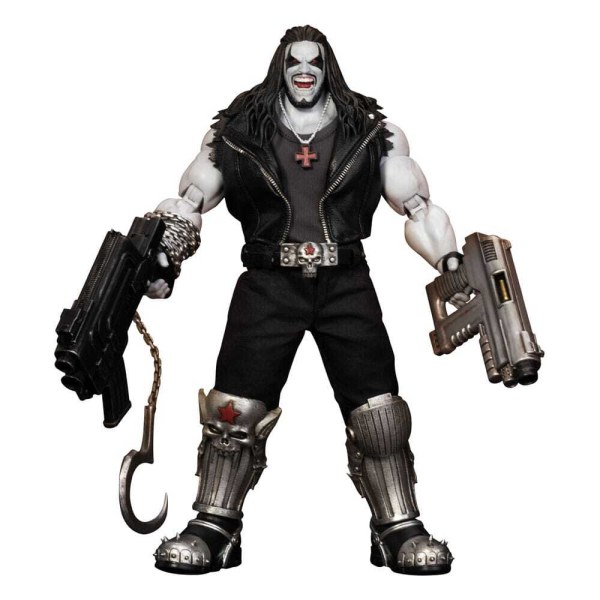 DC Comics actiefiguur Dynamic Action Heroes 1/9 Lobo Deluxe -versie 23 cm