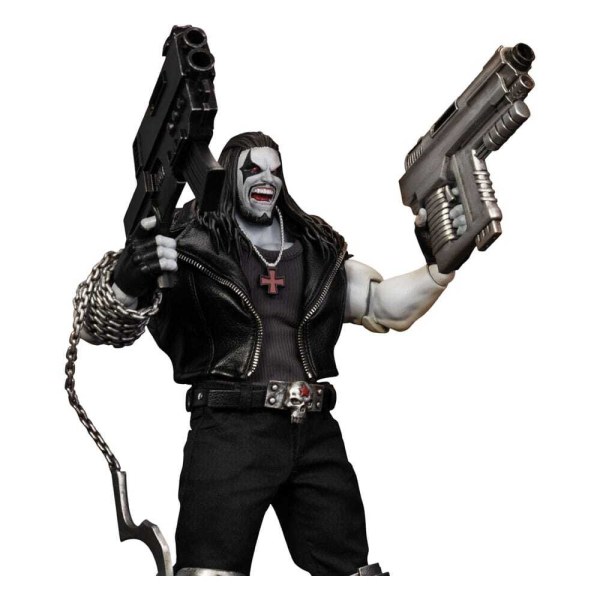 DC Comics actiefiguur Dynamic Action Heroes 1/9 Lobo Deluxe -versie 23 cm
