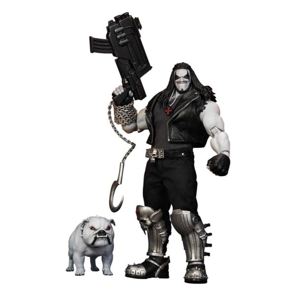 DC Comics actiefiguur Dynamic Action Heroes 1/9 Lobo Deluxe -versie 23 cm