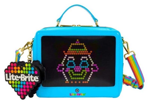 Lite Brite Schoudedtas met portemonneetje - Loungefly Hasbro