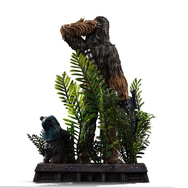 Art Scale Chewbacca en Tokkat 22 cm - Iron Studios Star Wars Episode VI