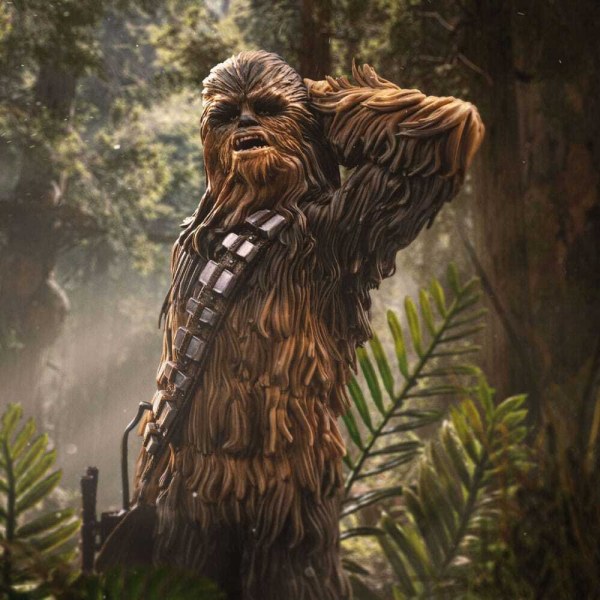 Art Scale Chewbacca en Tokkat 22 cm - Iron Studios Star Wars Episode VI