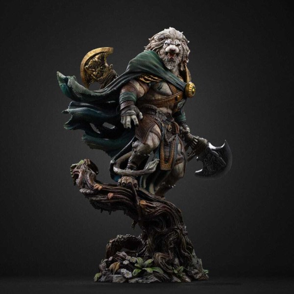 Ajani Goldmane Art Scale 26 cm - Iron Studios Magic The Gathering