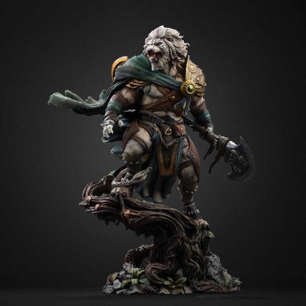 Ajani Goldmane Art Scale 26 cm - Iron Studios Magic The Gathering