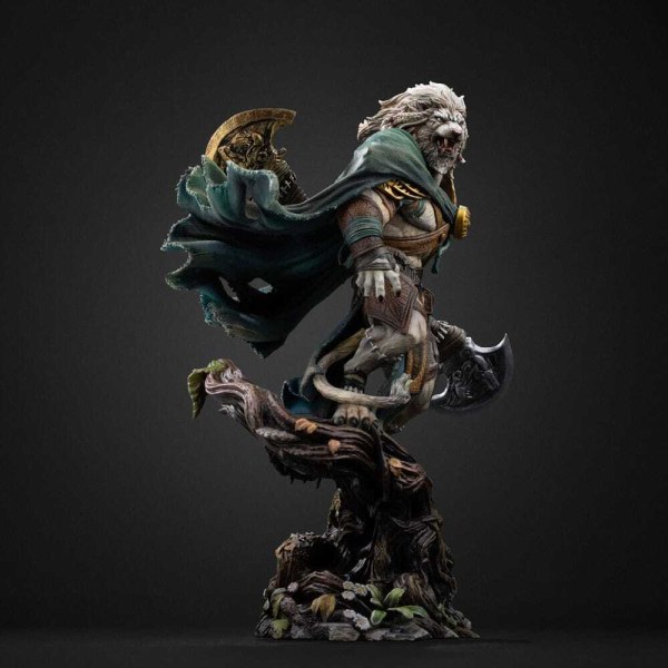 Ajani Goldmane Art Scale 26 cm - Iron Studios Magic The Gathering