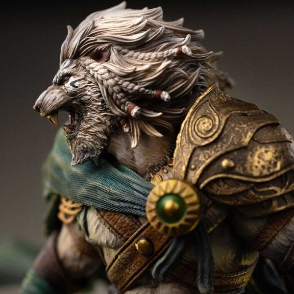 Ajani Goldmane Art Scale 26 cm - Iron Studios Magic The Gathering